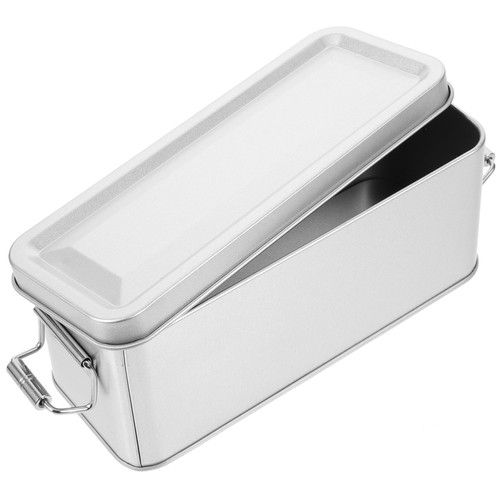 Storage container crackers - container, tin