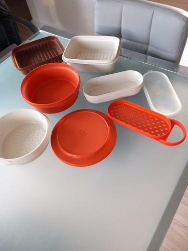 1980s vintage tupperware - vintage,